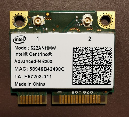 Intel centrino advanced 6200 - advanced-n,